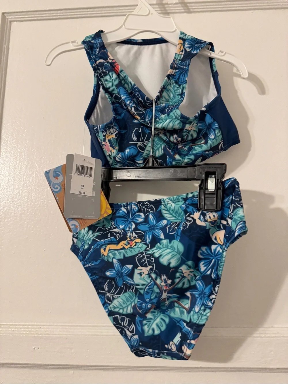 Disney girls swimsuit size 5/6